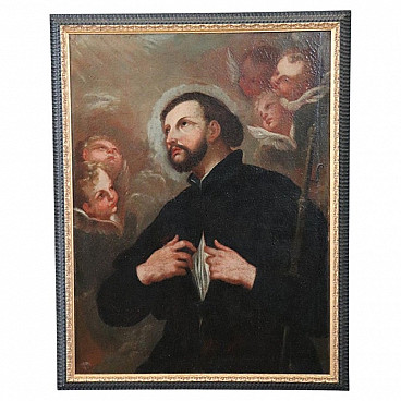 St Francis Xavier Oil Painting On Canvas S Intondo