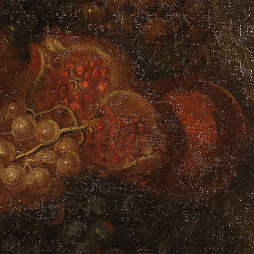 Still Life With Fruit Oil Painting On Canvas Th Century Intondo