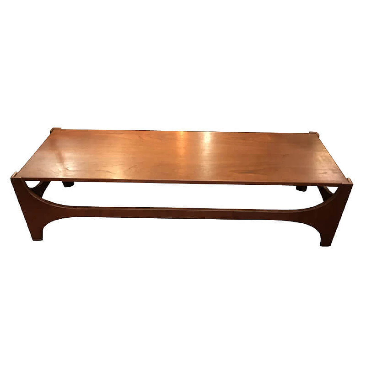 Teak coffee table for living room, Scandinavian design, '60s 1075156