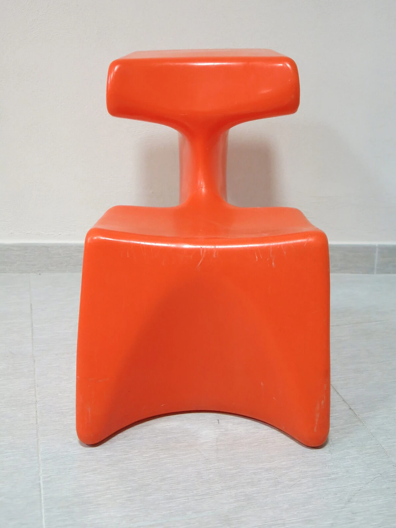 Zocker Chair" children's stool by Luigi Colani from the 70s 3