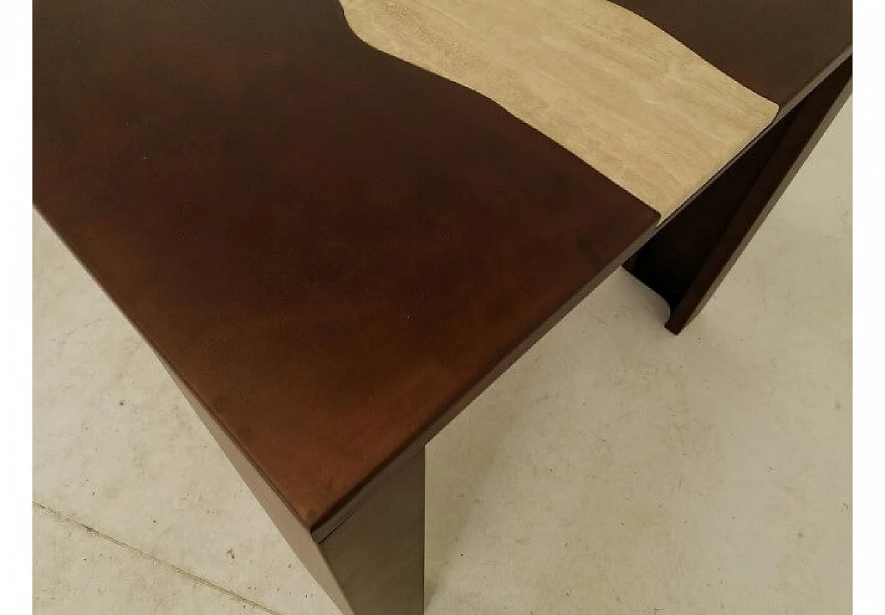 Tivoli table in corten steel 1146809