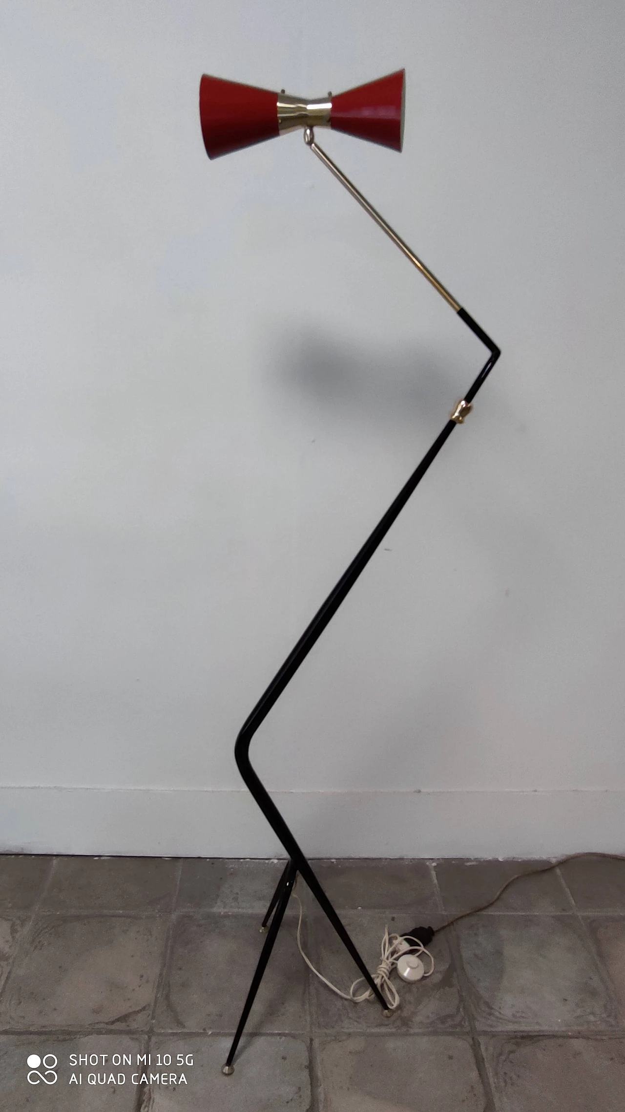 Brass floor lamp, 1960s 1154088