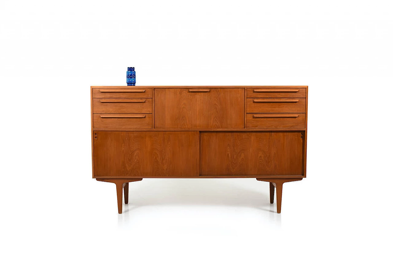 Danish teak sideboard with bar corner, 1950's 1156427