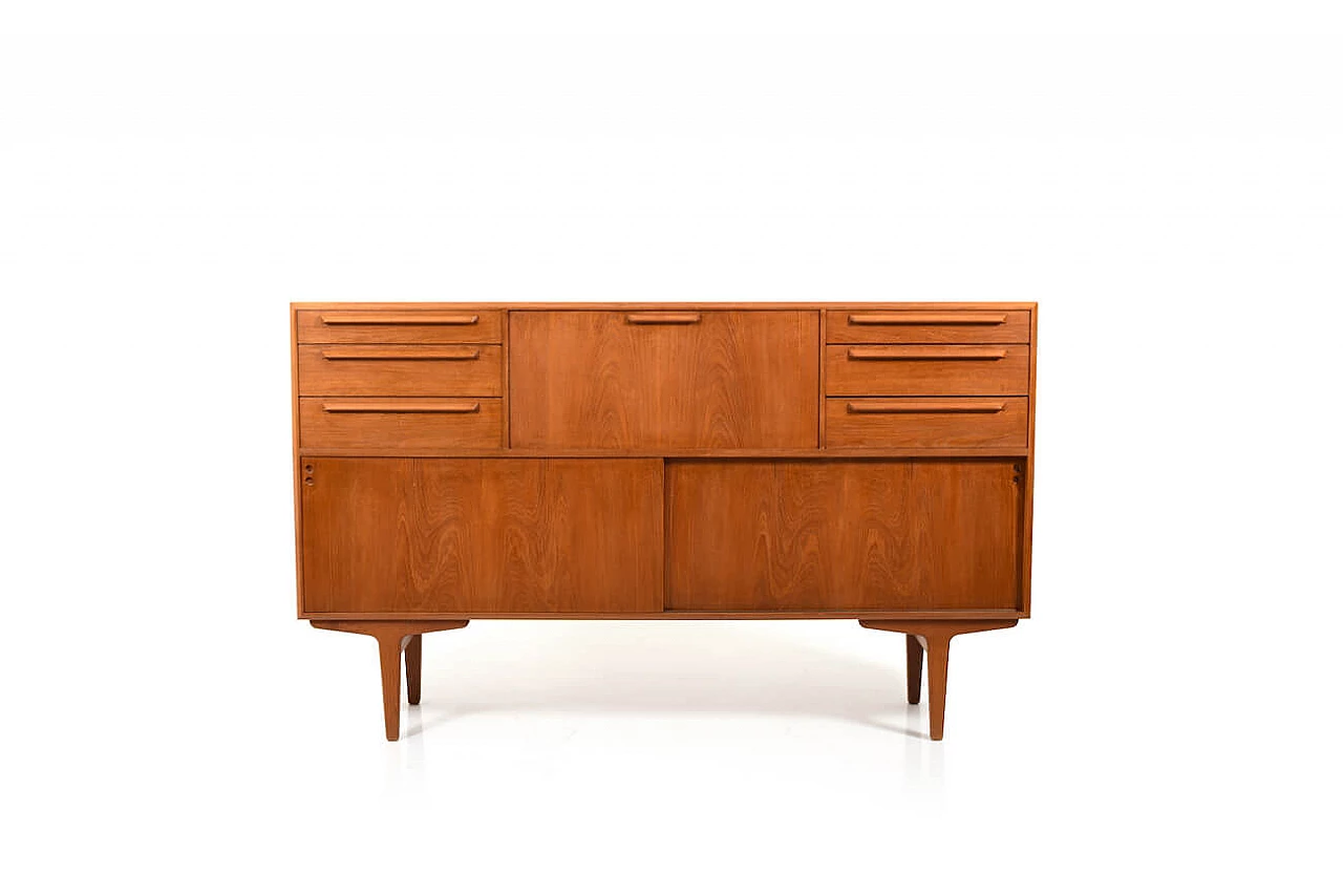 Danish teak sideboard with bar corner, 1950's 1156429