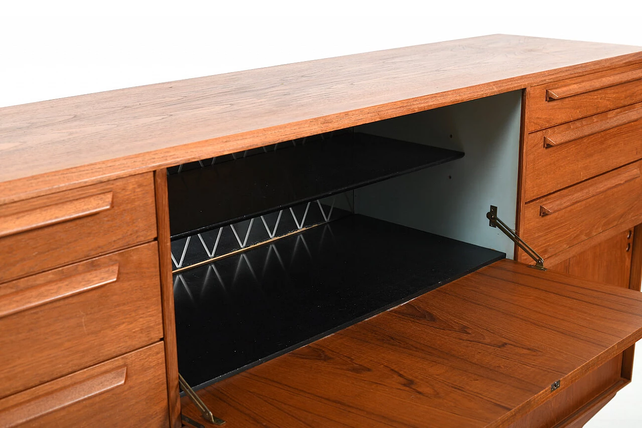 Danish teak sideboard with bar corner, 1950's 1156434