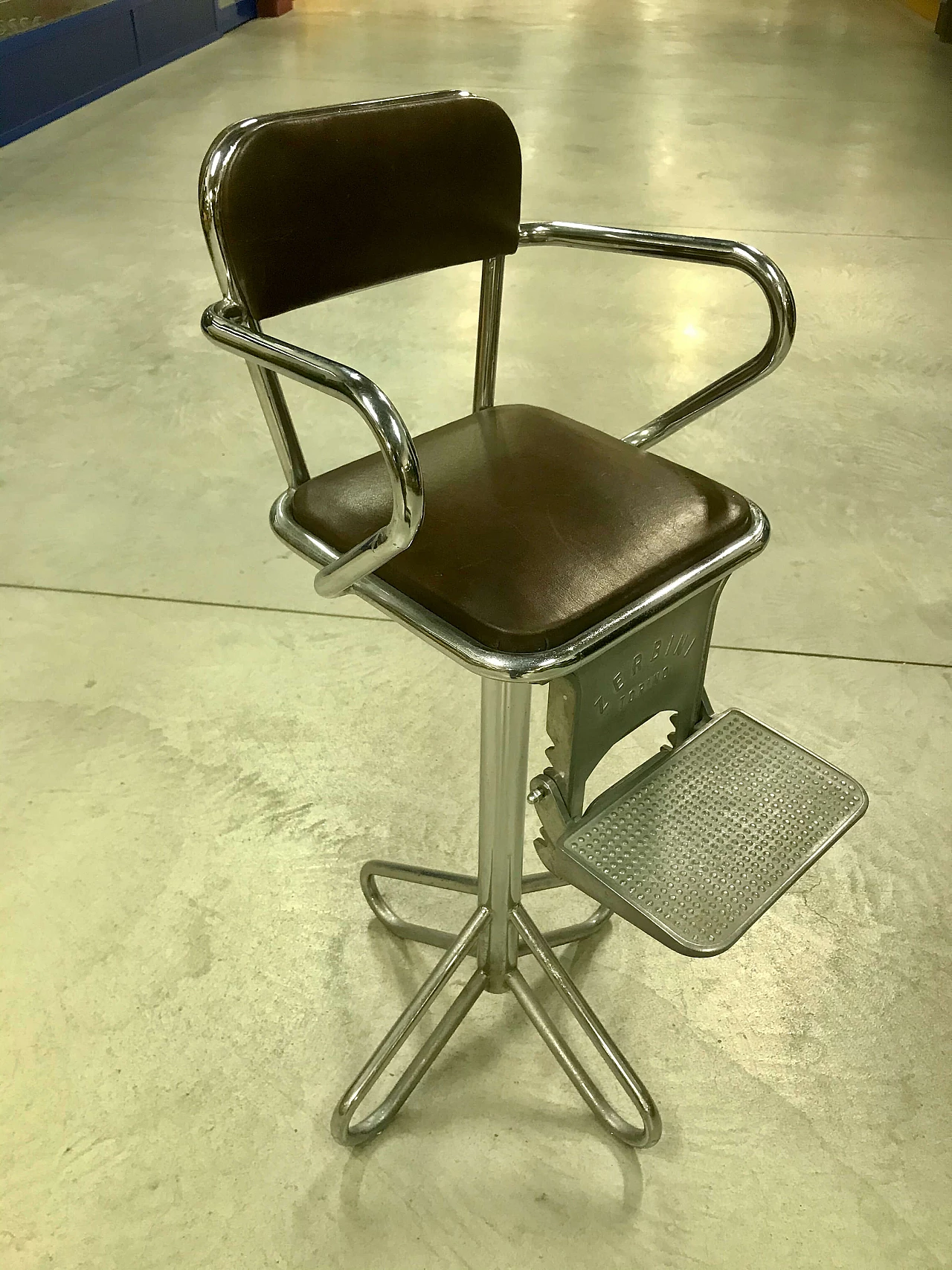 Barber seat for kids by F.lli ZERBINI-TORINO, 50s 1163506