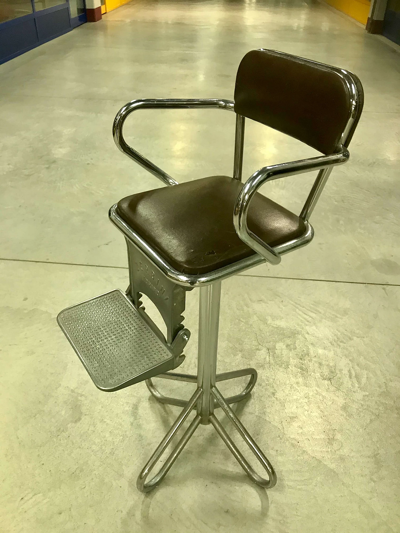 Barber seat for kids by F.lli ZERBINI-TORINO, 50s 1163507