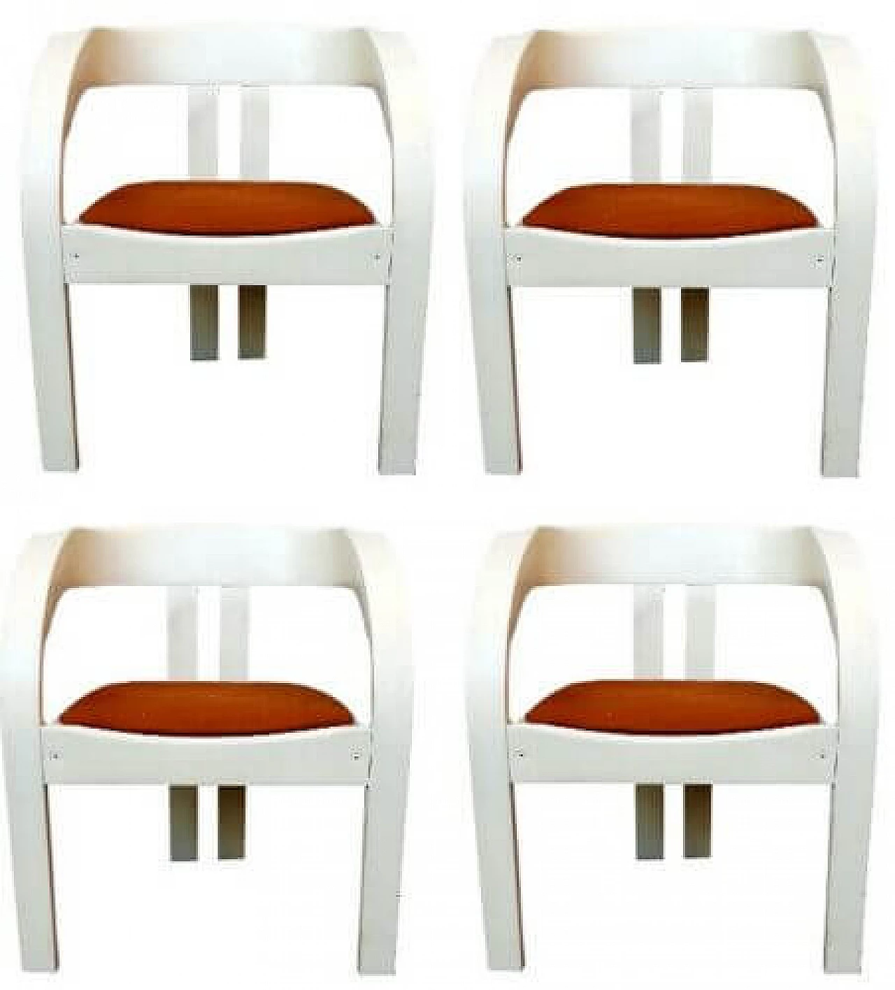 4 Elisa Chairs by Giovanni Battista Bassi for Poltronova, 1964 1169427