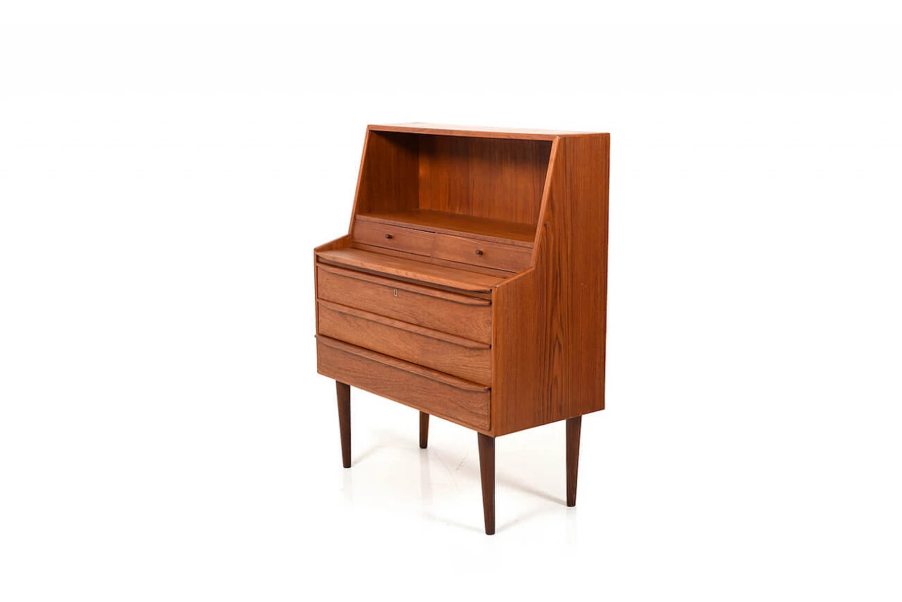 Danish teak secretary, 60s 1173649