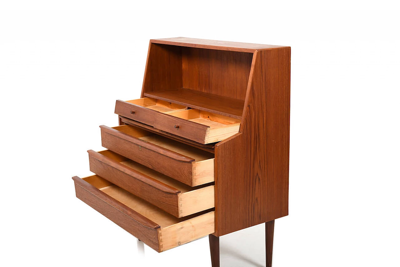 Danish teak secretary, 60s 1173651