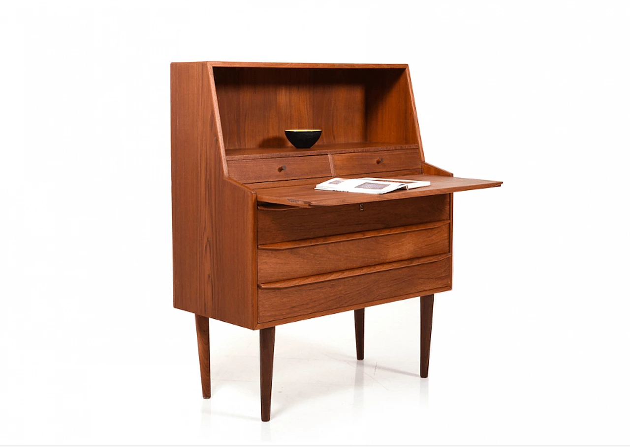 Danish teak secretary, 60s 1177010