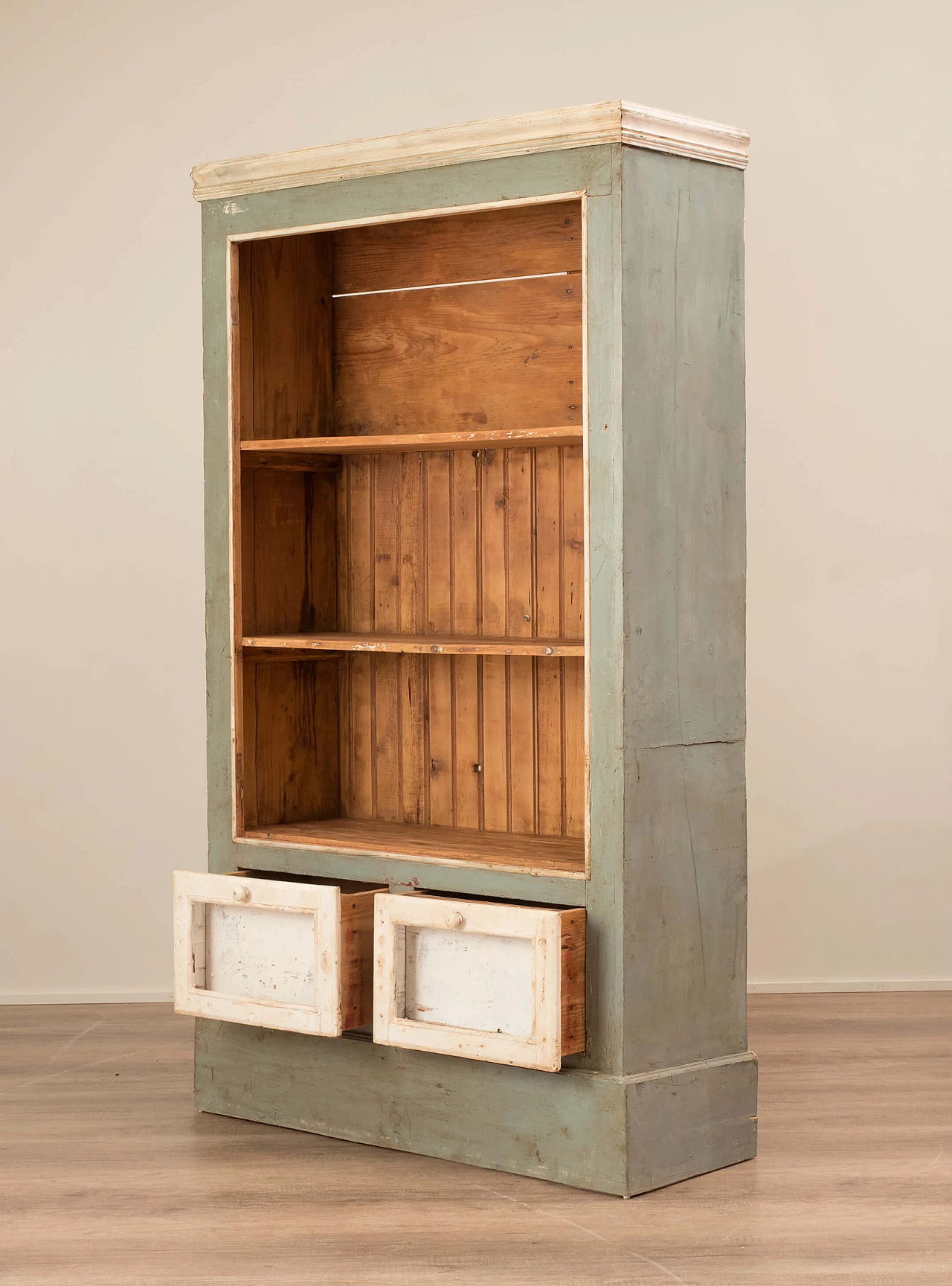 Bookcase with drawers, wooden, early '900 1084641