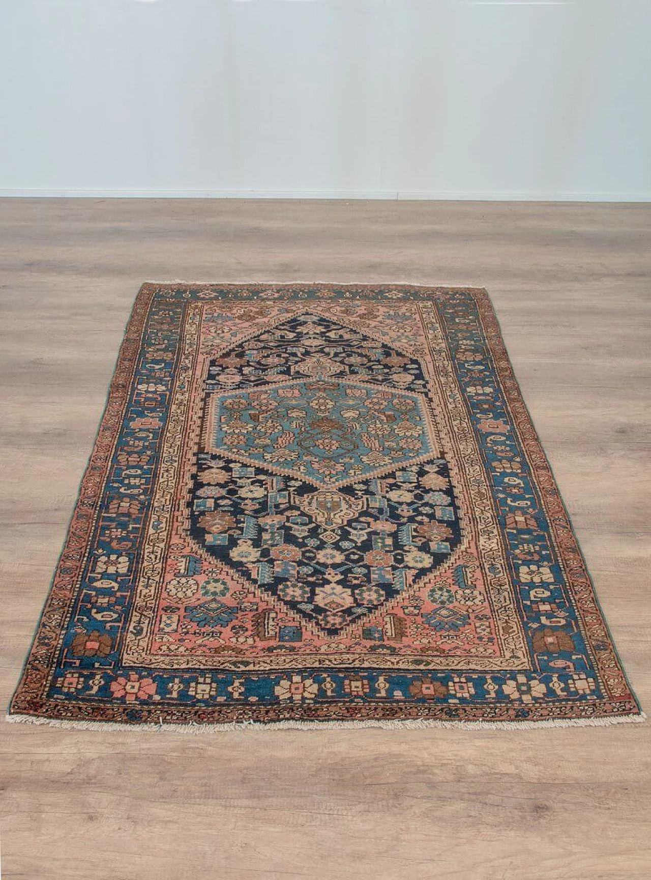 Antique Middle Eastern Cotton And Wool Carpet, 1900s 1086970