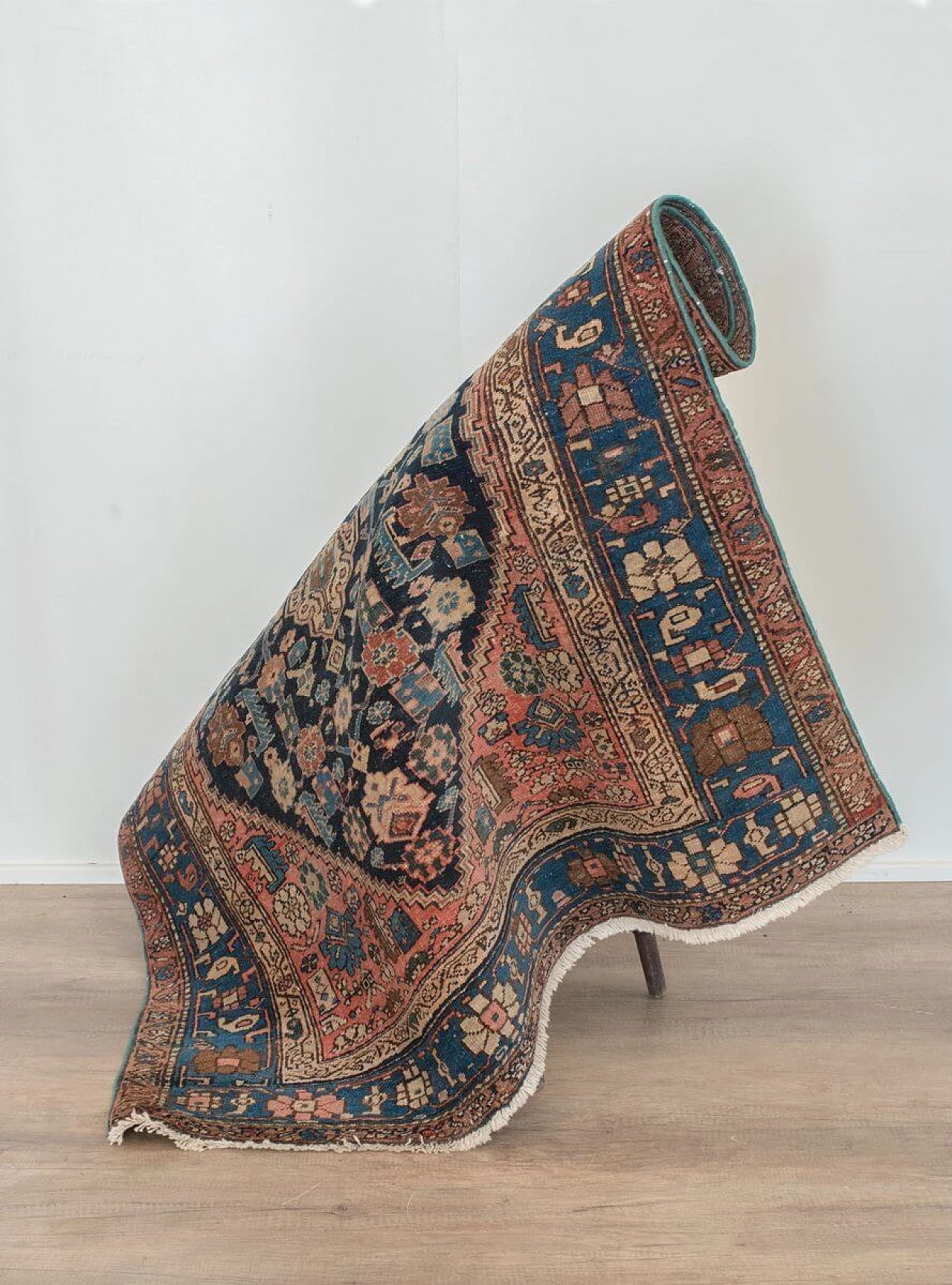 Antique Middle Eastern Cotton And Wool Carpet, 1900s 1086971