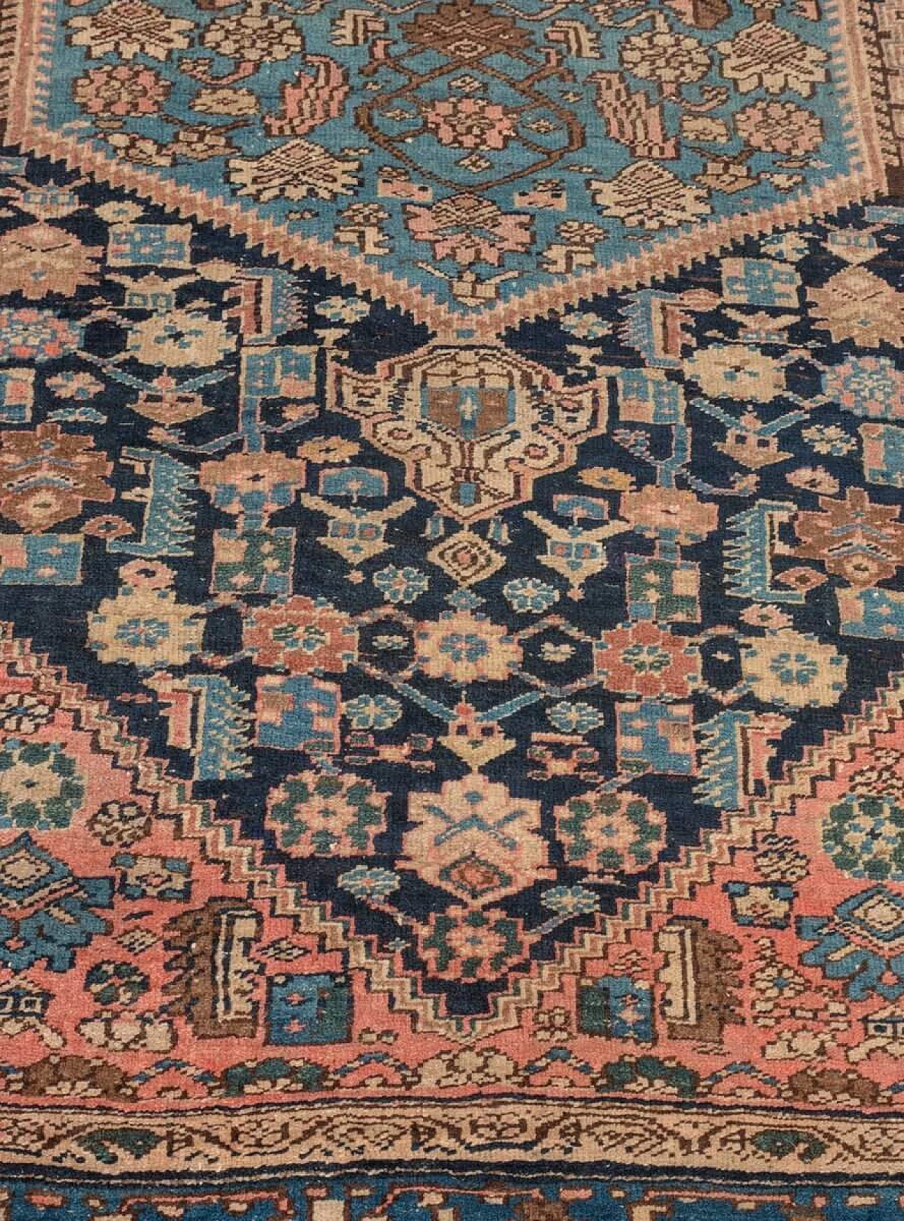 Antique Middle Eastern Cotton And Wool Carpet, 1900s 1086972