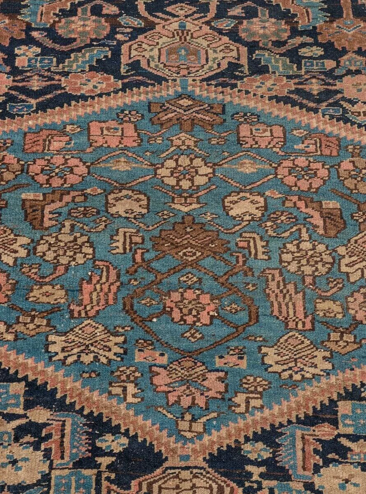 Antique Middle Eastern Cotton And Wool Carpet, 1900s 1086979