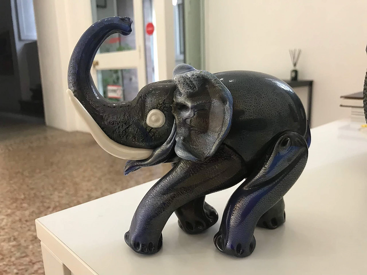 Elefante in vetro di Murano di MVM Cappellin, anni '30 1094088