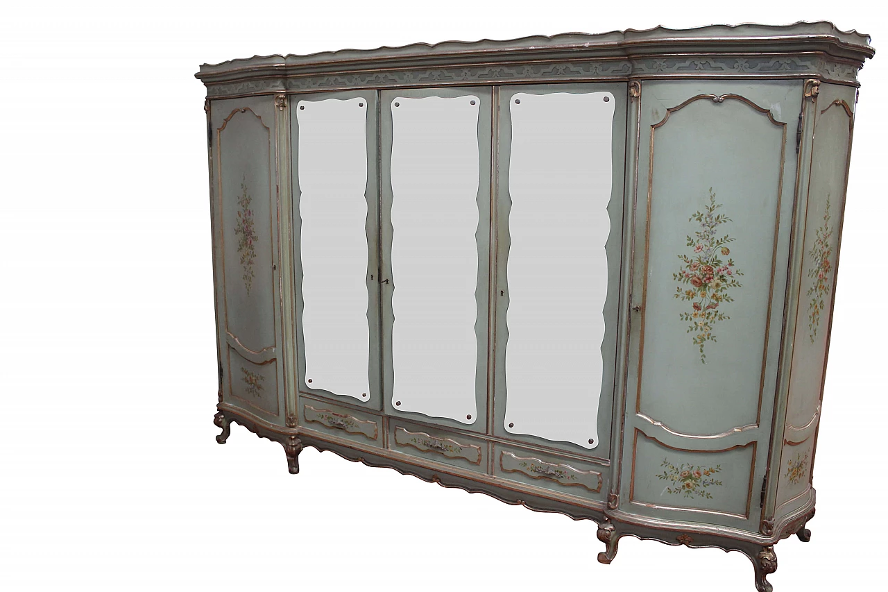 Italian Baroque style wardrobe, 1930's 1099421