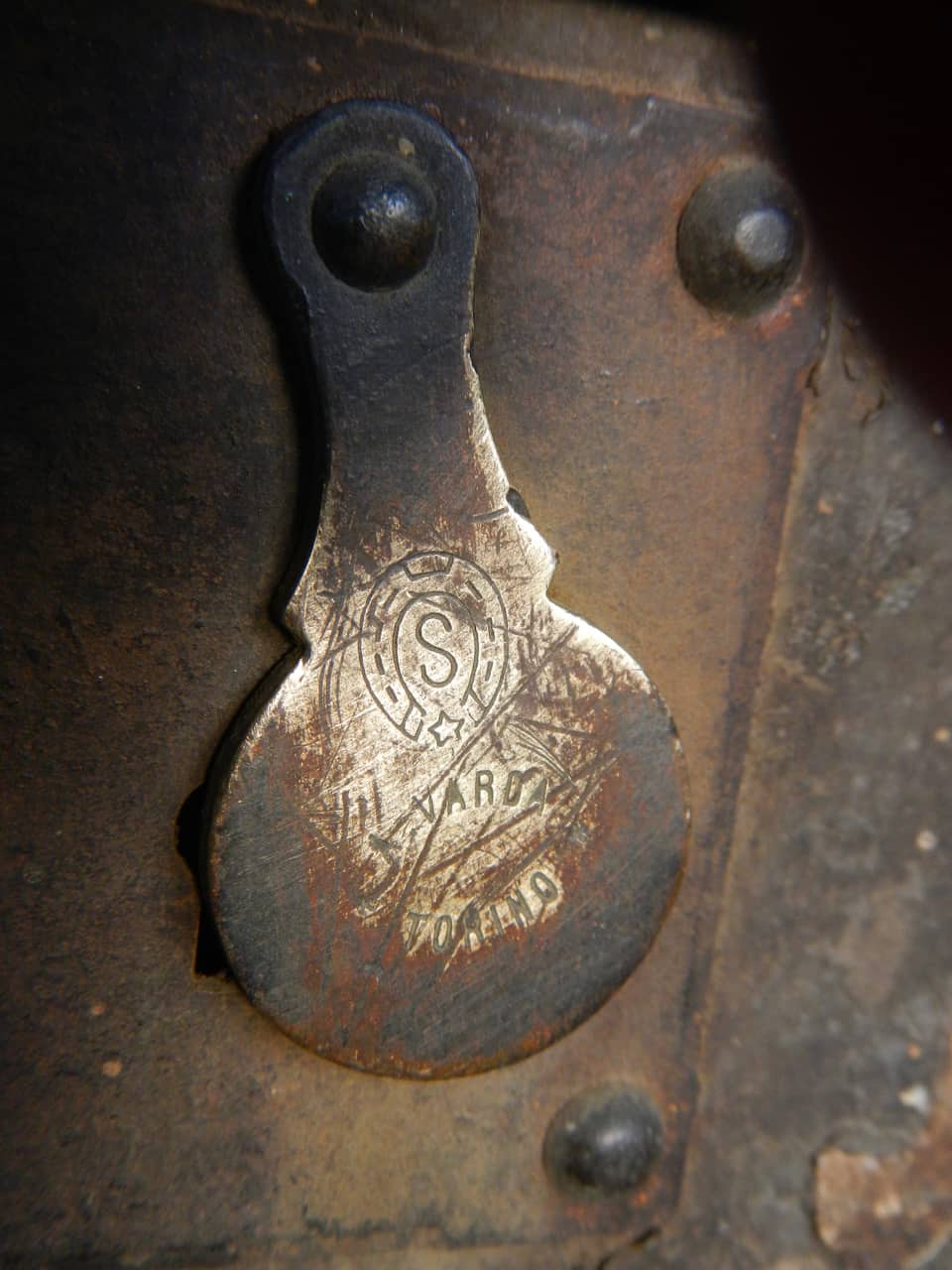 Baule militare in legno e metallo, Torino, anni 30