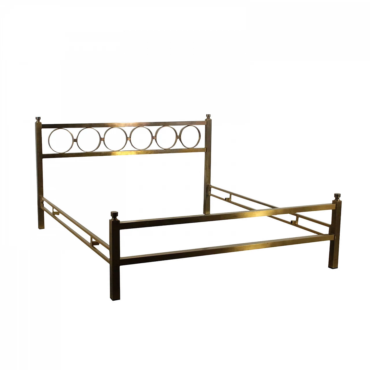 Brass double bed, 60s 1106759