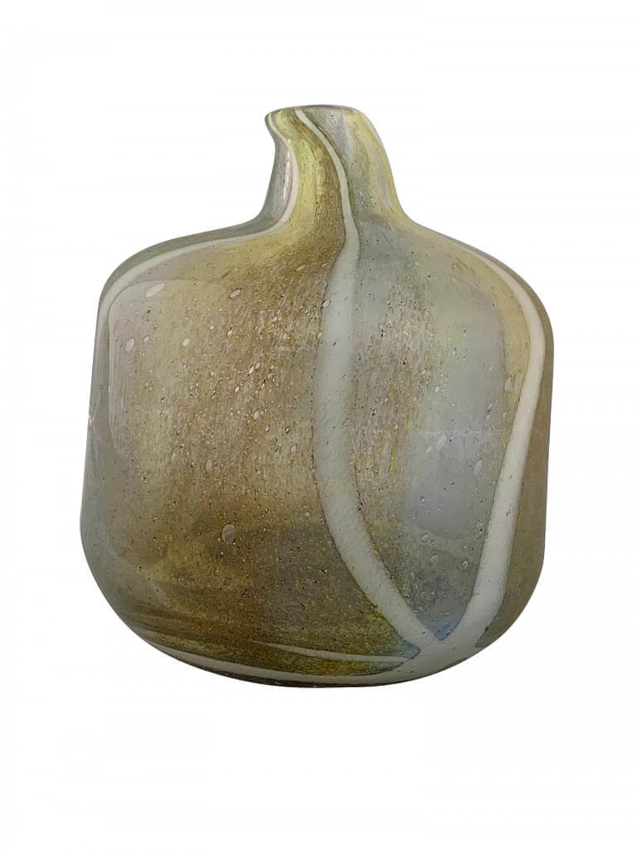 Italian hand blown Murano glass vase, Italy, 70s 1109510