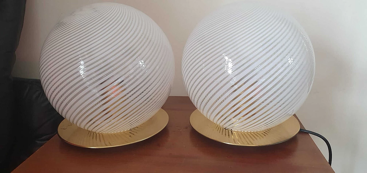 Pair of Venini table lamps 1126233