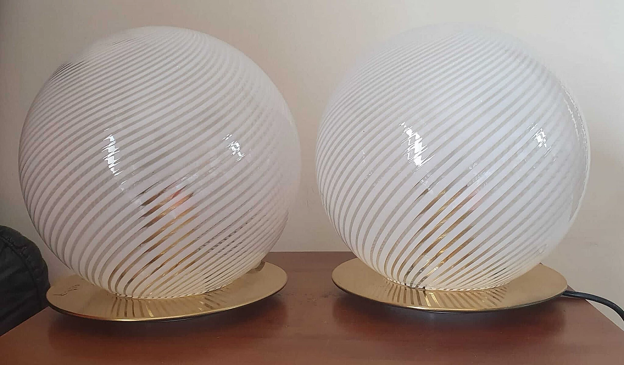 Pair of Venini table lamps 1126234