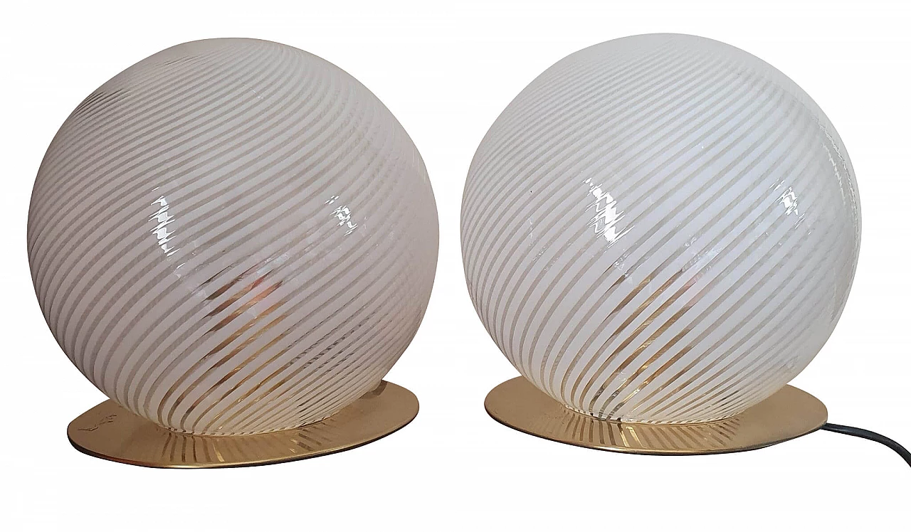 Pair of Venini table lamps 1126635