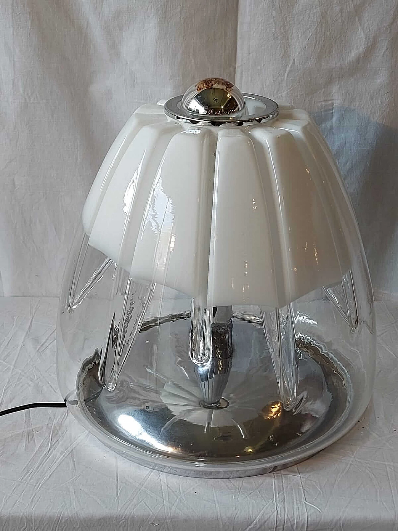 Murano glass table lamp by Mazzega 1130292