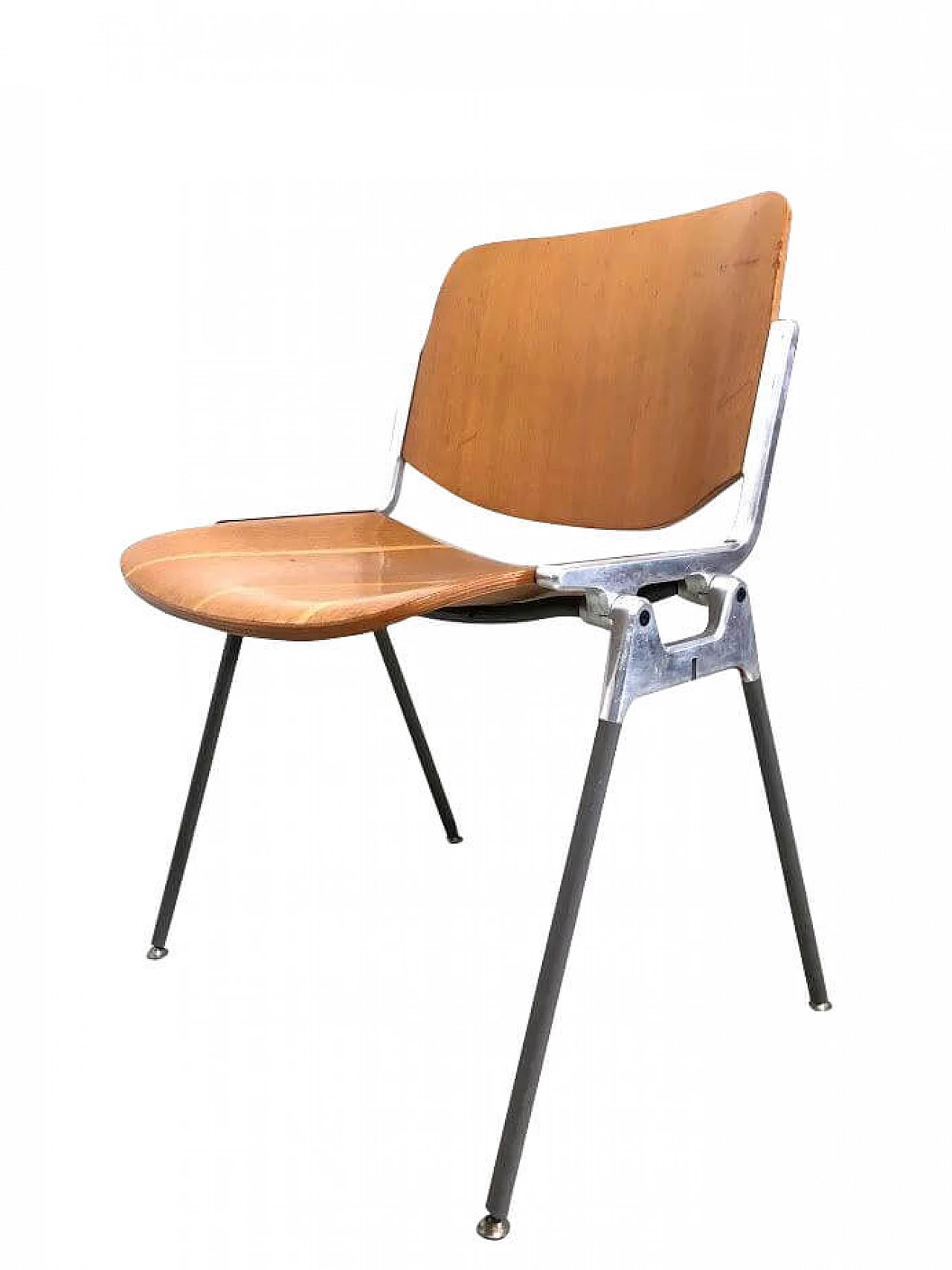 DSC 106 chair in beechwood by Giancarlo Piretti for Anonima Castelli, 60s 1184951