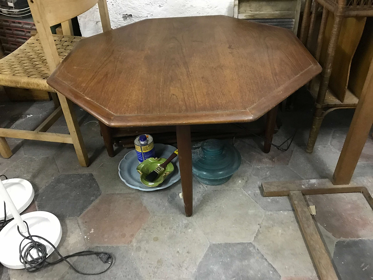 Danish teak coffee table, 1960s 1185645