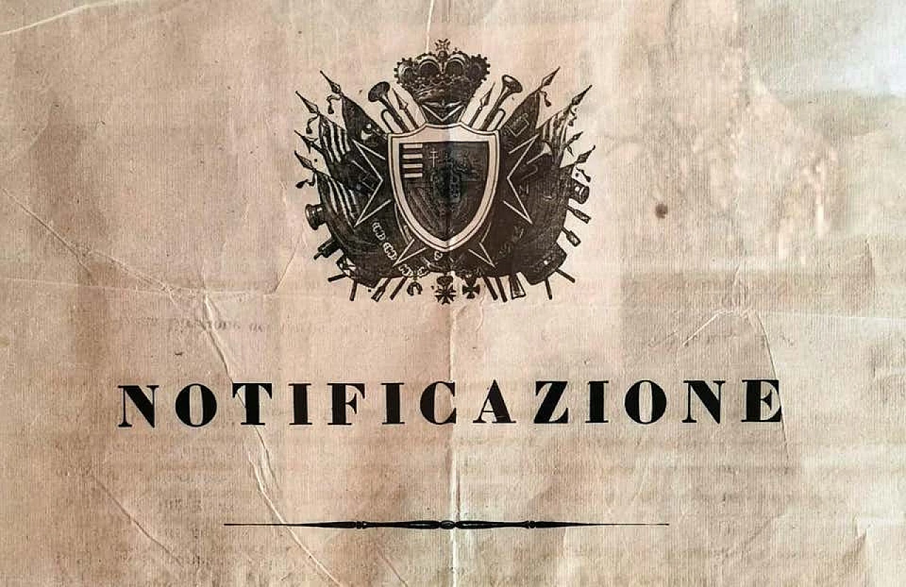 Document of the Grand Duchy of Tuscany Leopold II, 1838 1187686