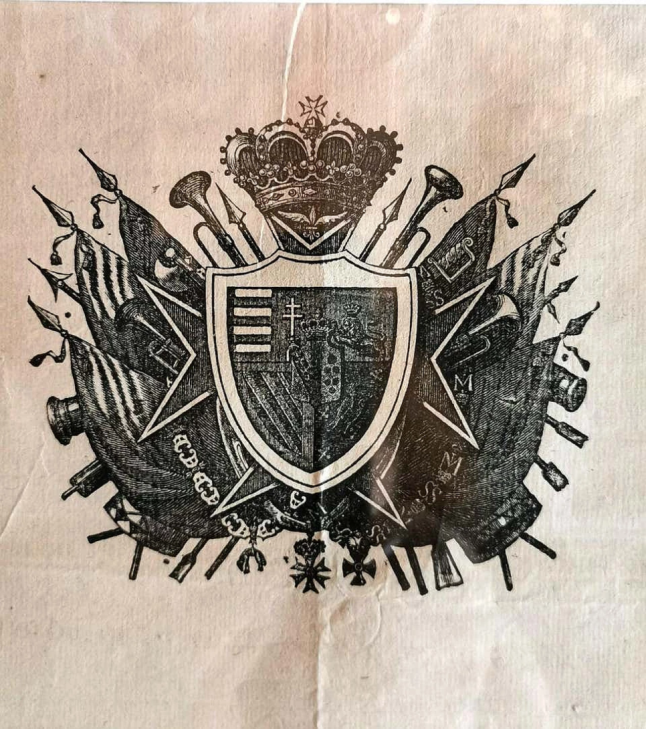 Document of the Grand Duchy of Tuscany Leopold II, 1838 1187688