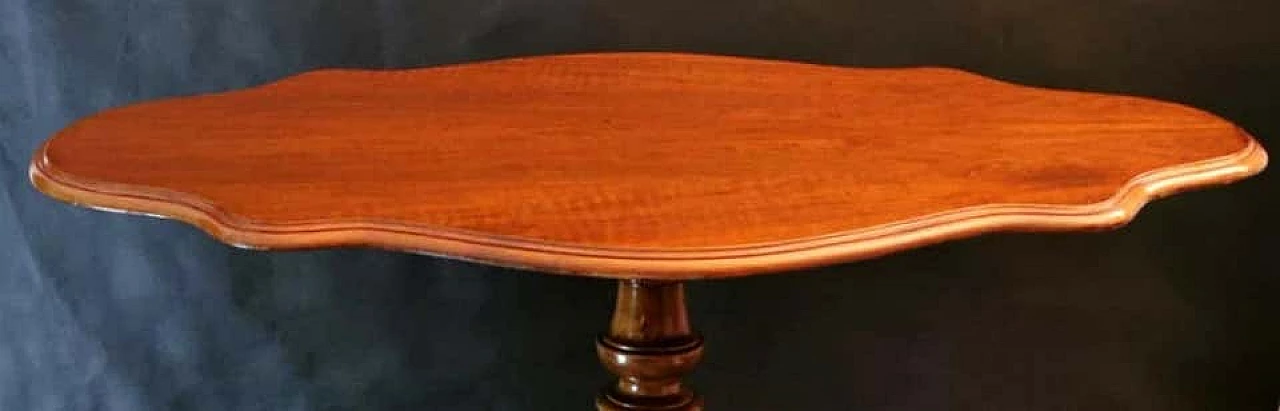 Louis Philippe sail table in walnut, 19th century 1188406