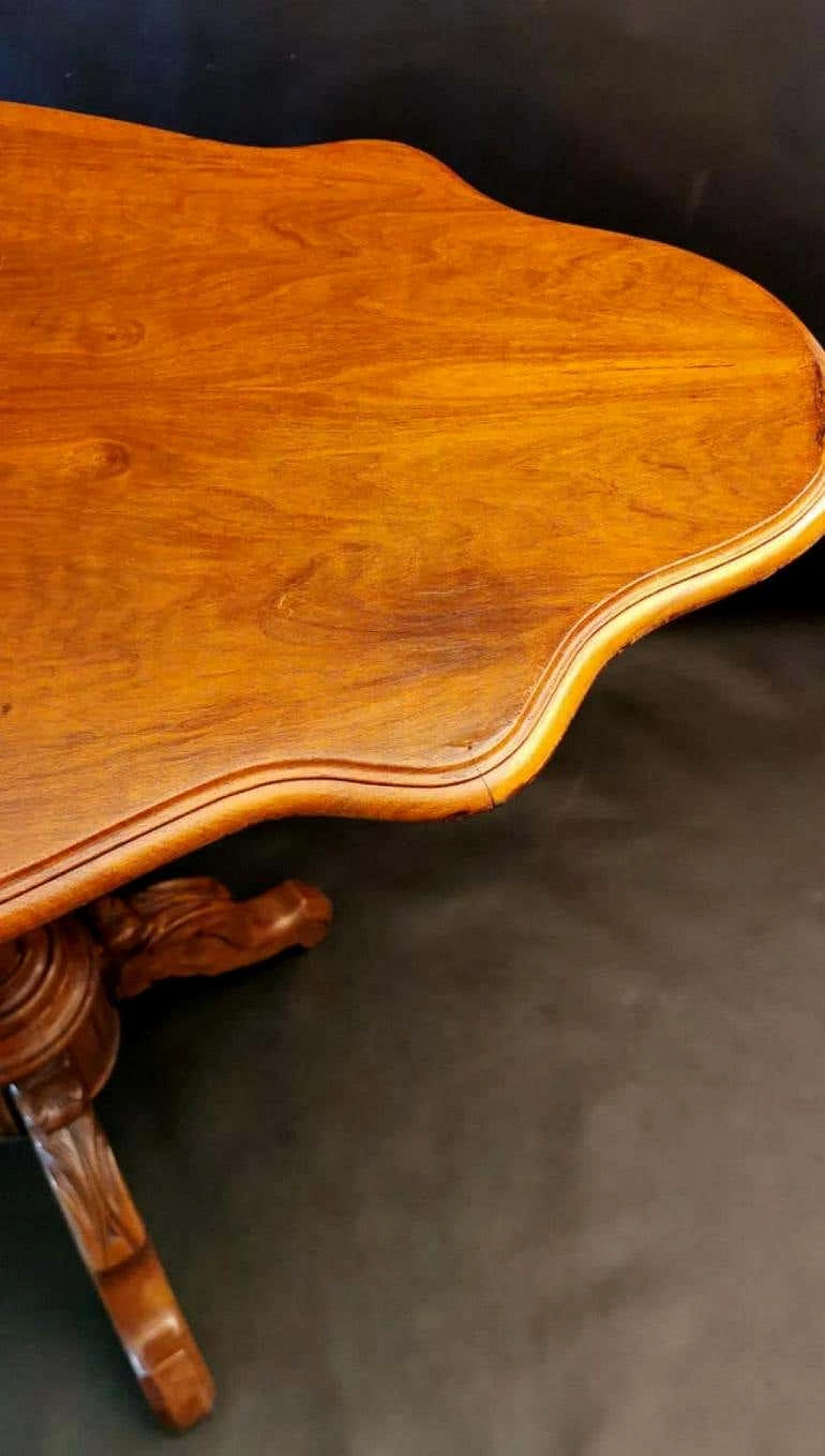 Louis Philippe sail table in walnut, 19th century 1188411