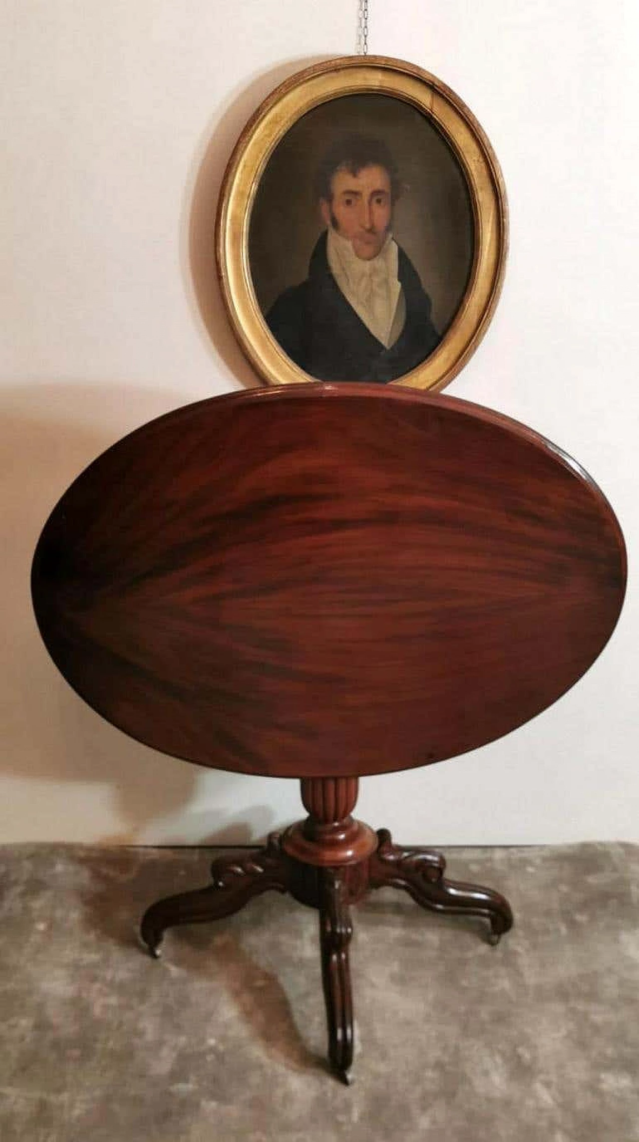 Louis Philippe sail table in mahogany, 19th century 1193218