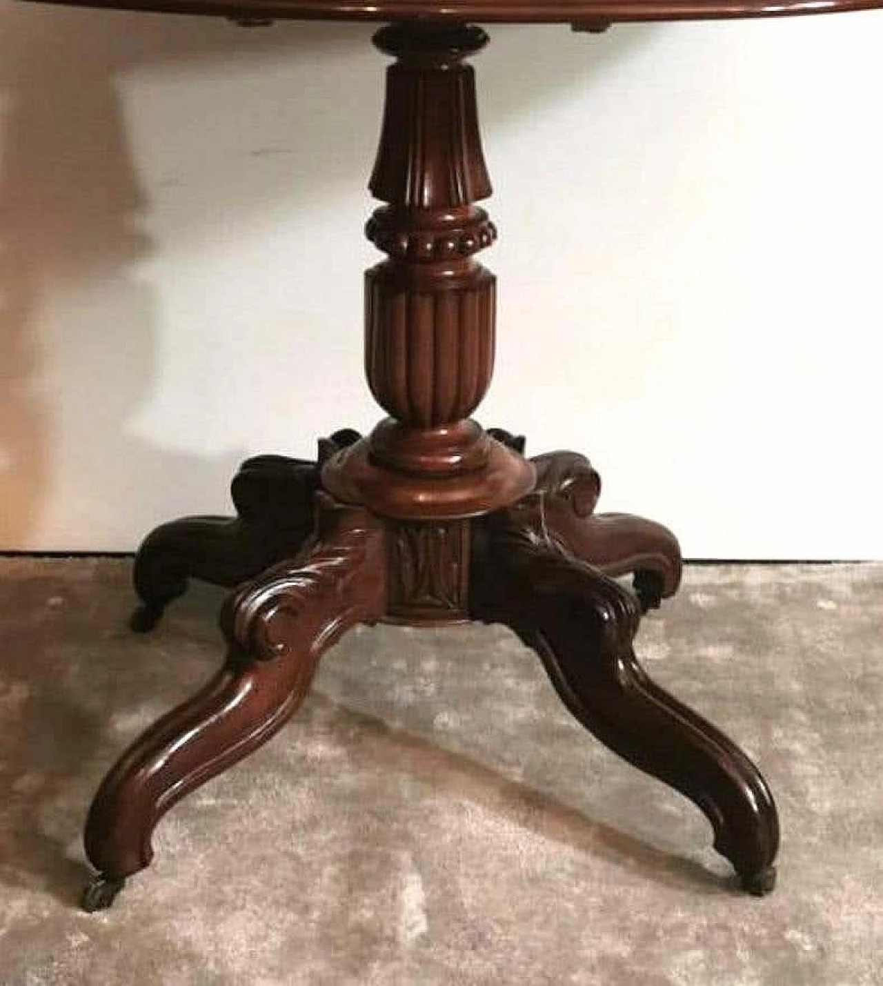 Louis Philippe sail table in mahogany, 19th century 1193225