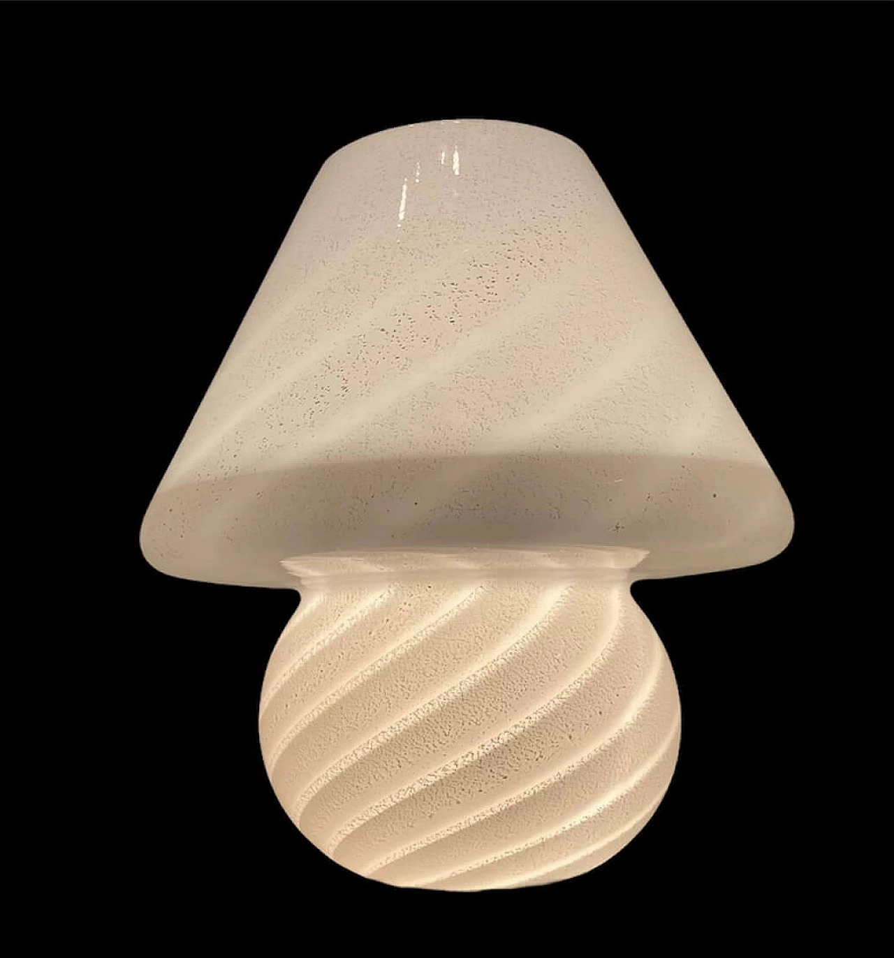 Murano glass Mushroom lamp by Paolo Venini, 1970s 1197716