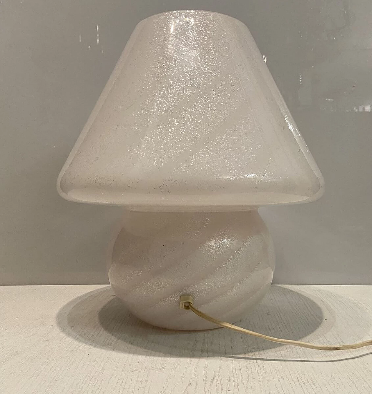 Lampada Fungo in vetro di Murano di Paolo Venini, anni '70 1197719