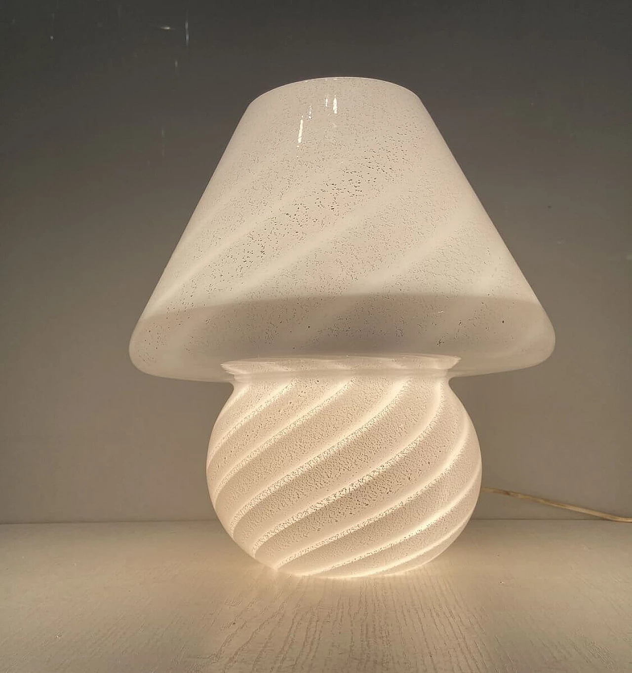 Murano glass Mushroom lamp by Paolo Venini, 1970s 1197721