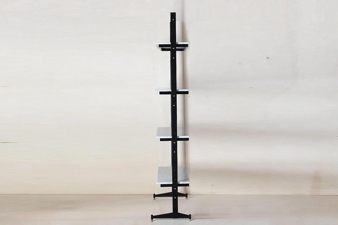 Large self standing Italian bookshelf from the 1960s 1204060