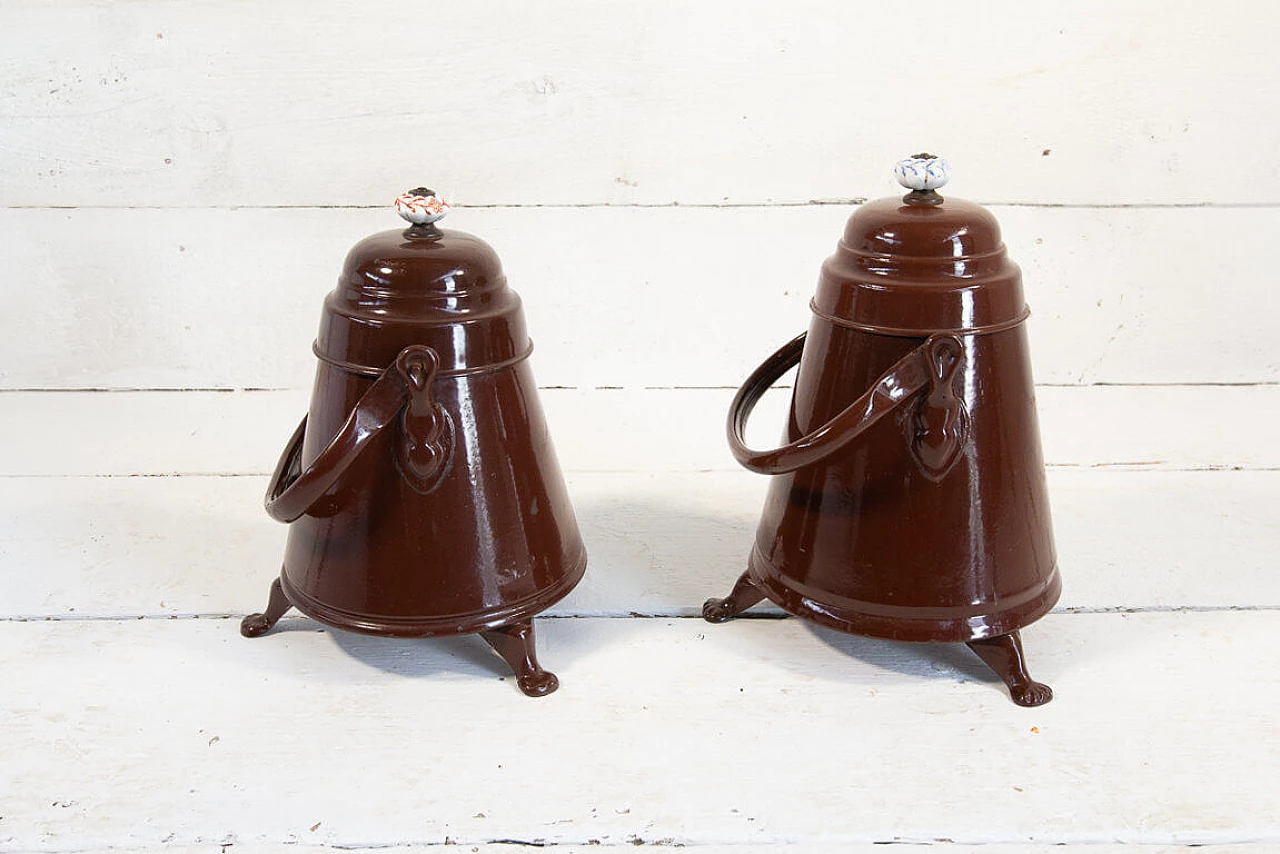 Pair of dutch fire jugs, early '900 1205649