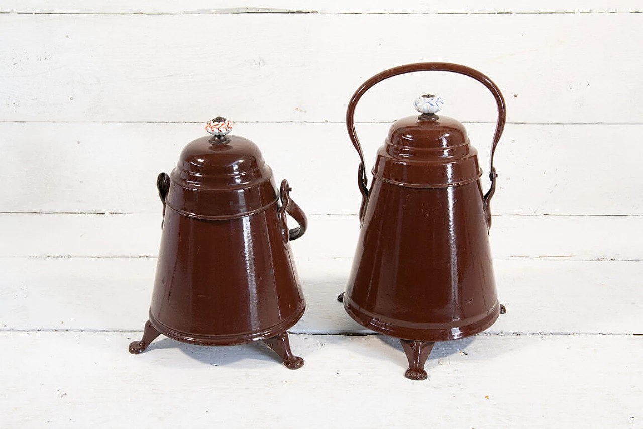 Pair of dutch fire jugs, early '900 1205654