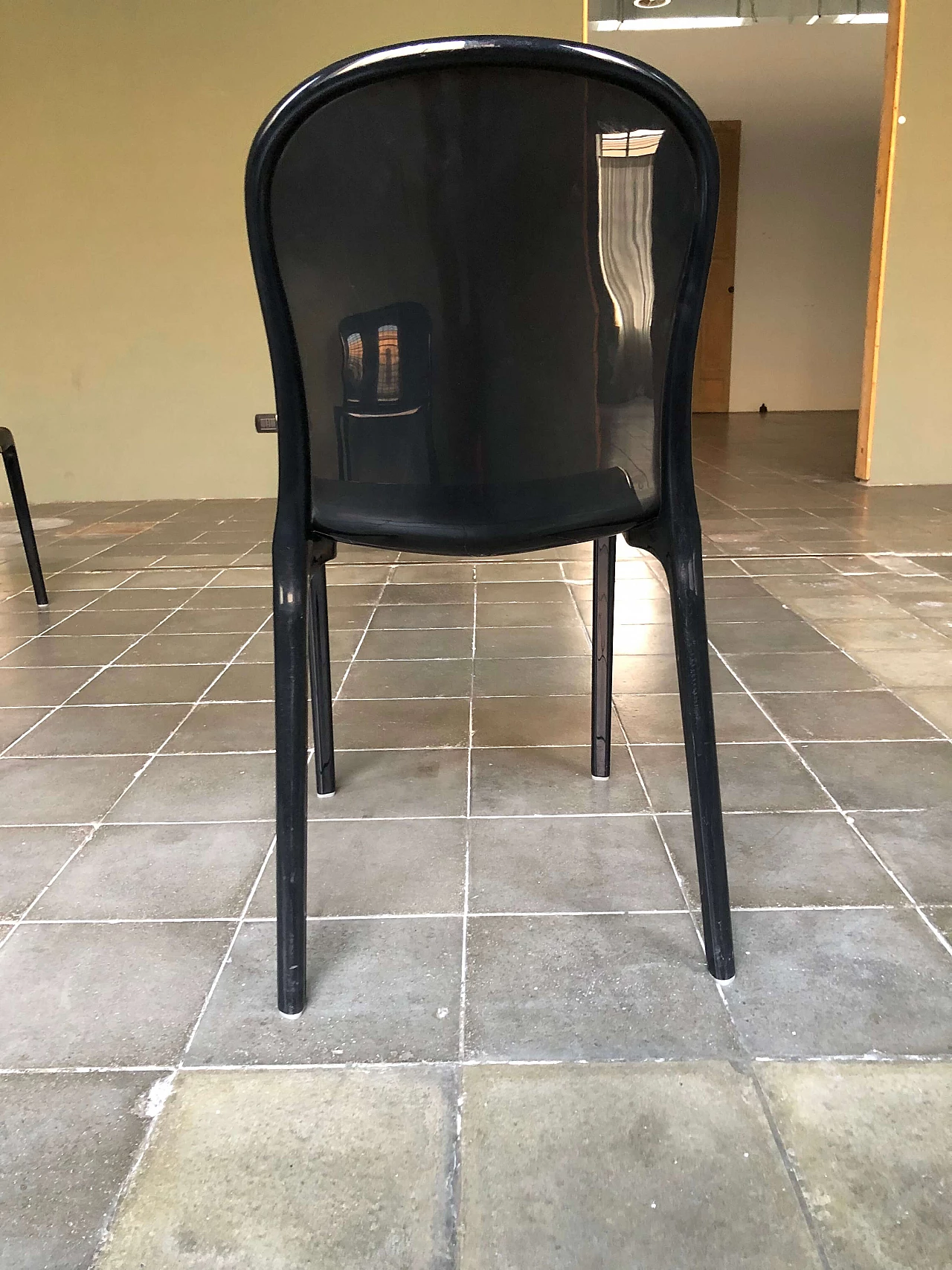 6 Acrylic stacking chairs, 60s 1210103