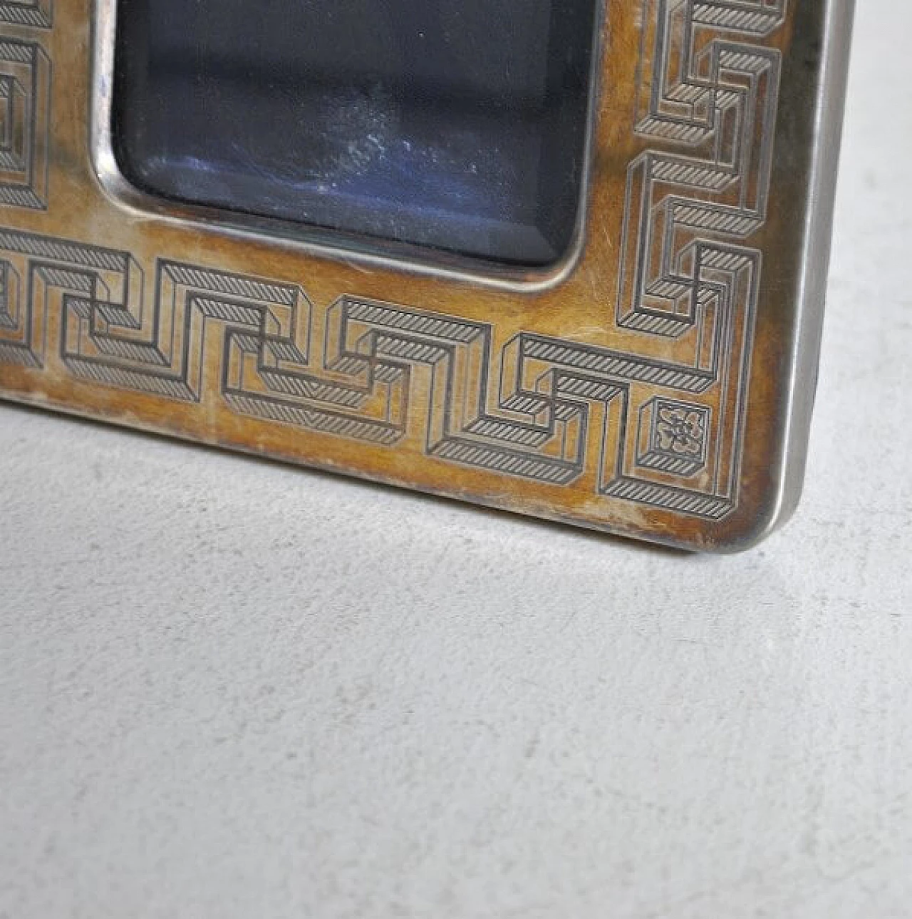 Versace silver photo frame, 70s 1210328