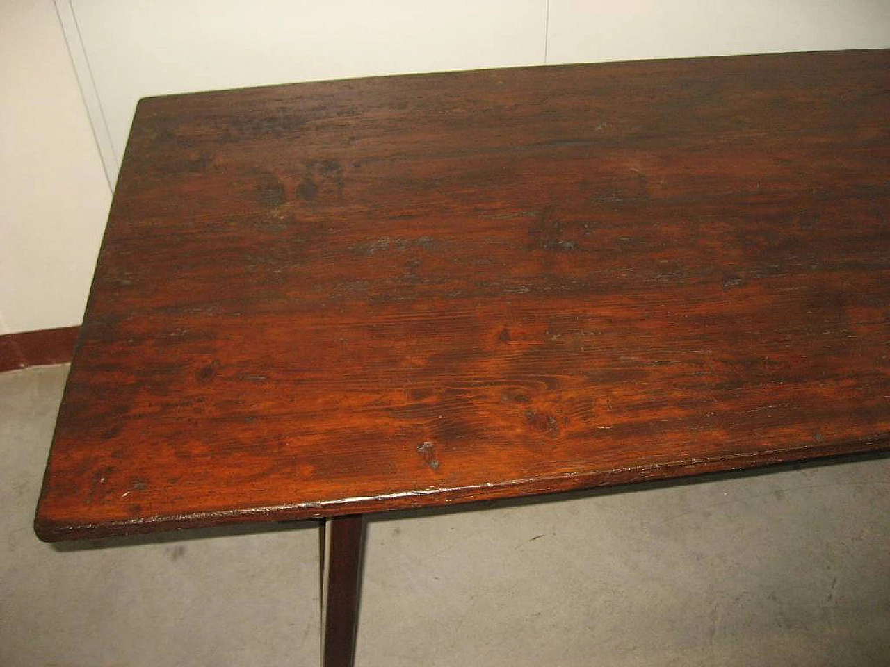 Capretta table in solid spruce, 20th century 1218642