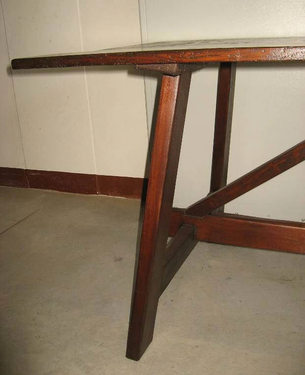 Capretta table in solid spruce, 20th century 1218648