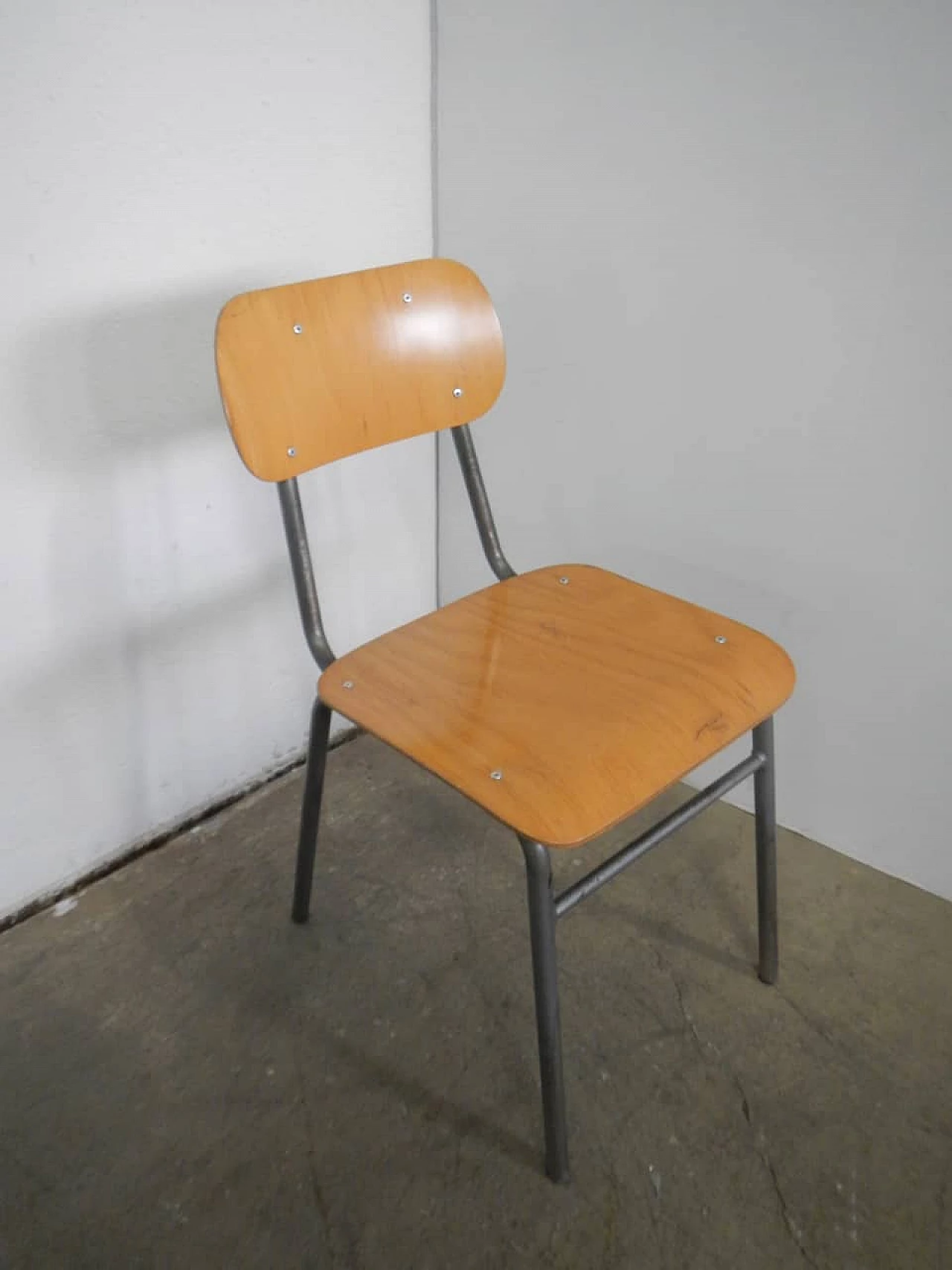 Bent beech office chair, 50s 1229227