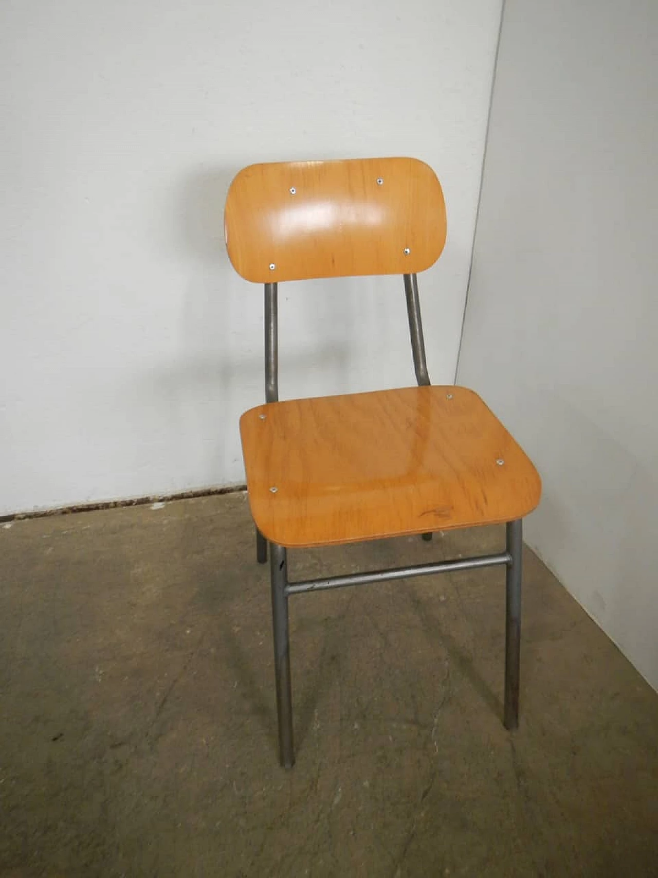 Bent beech office chair, 50s 1229228