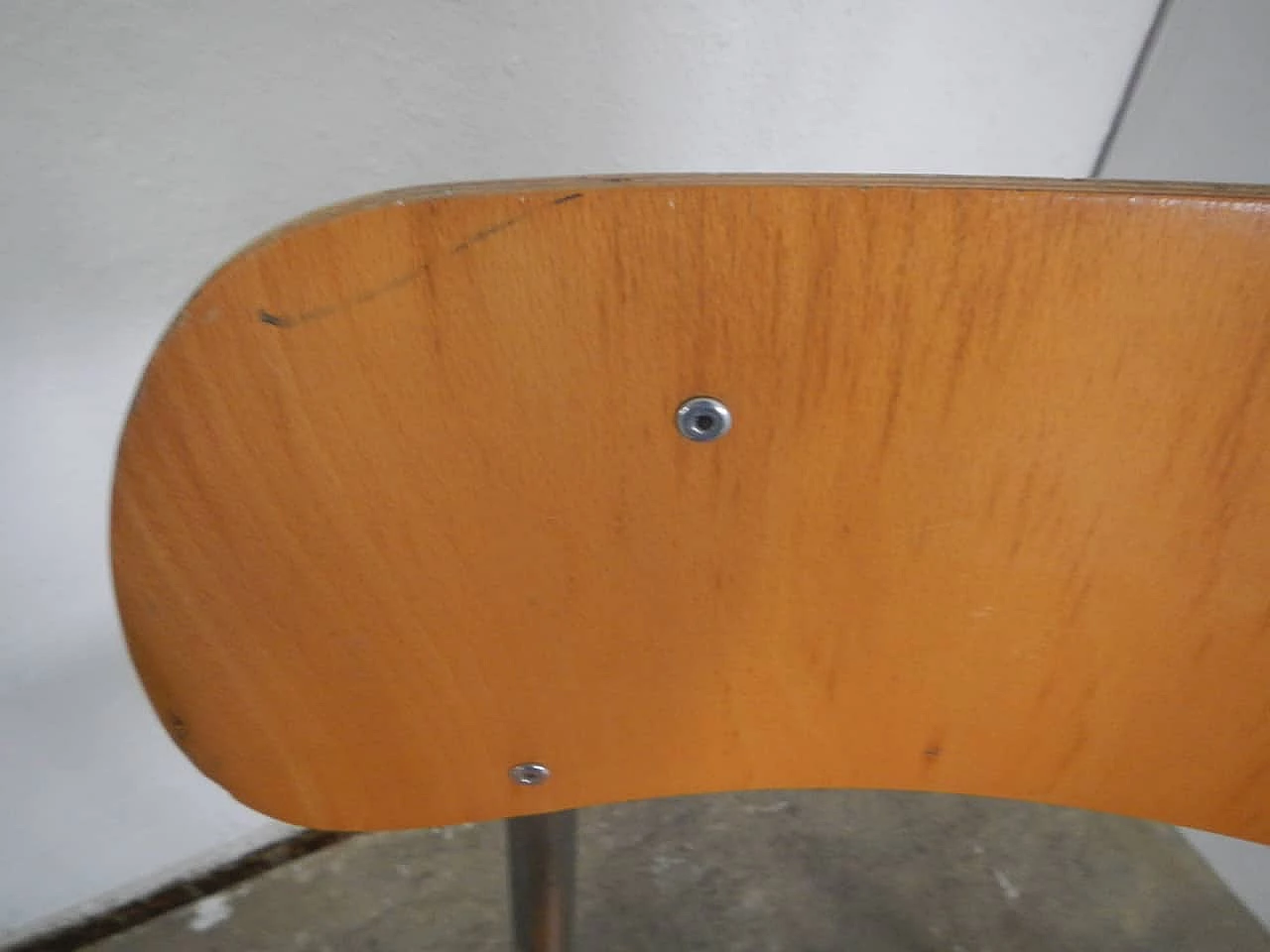 Bent beech office chair, 50s 1229233